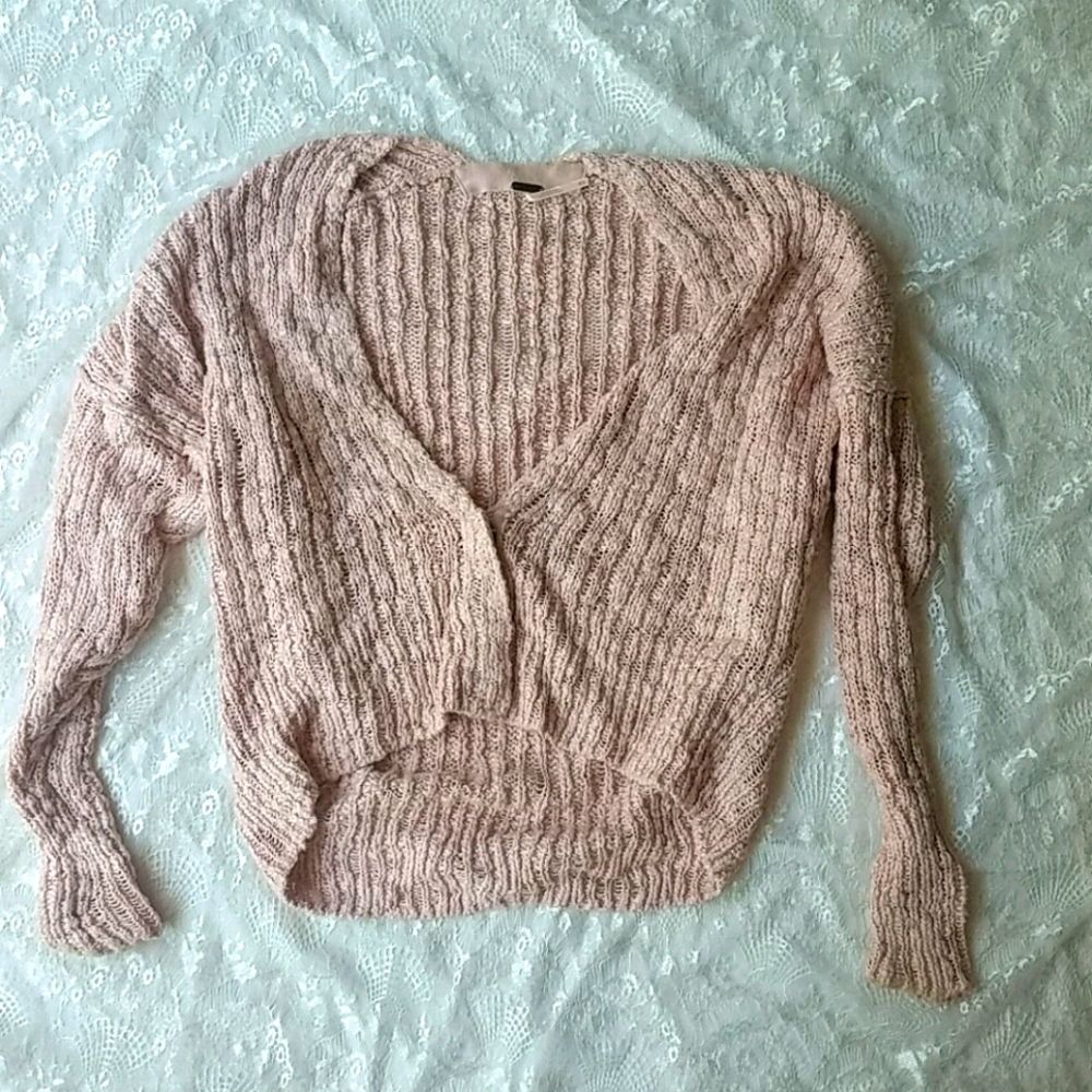 Free People Chunky Knit Sweater